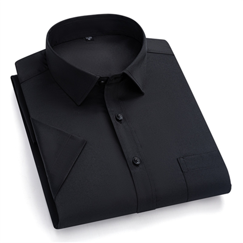 Men Formal Office Wear Shirts - Plus Large 7XL Summer Men's Dress