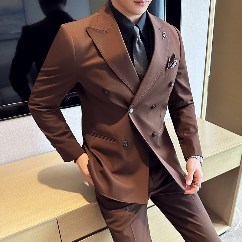 Men Formal Wear Wedding - (Jackets +Pants ) Men's Suits 2