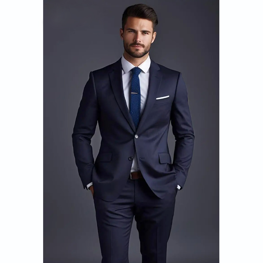 Men's Suit Set 2 Piece Stylish - Men Formal Wear Wedding 评论和价格