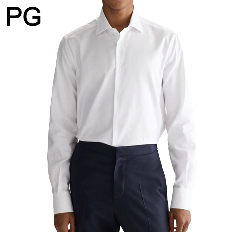 PG Men's Formal Dress Shirt So - Men Formal Office Wear Shirts 评论和价格