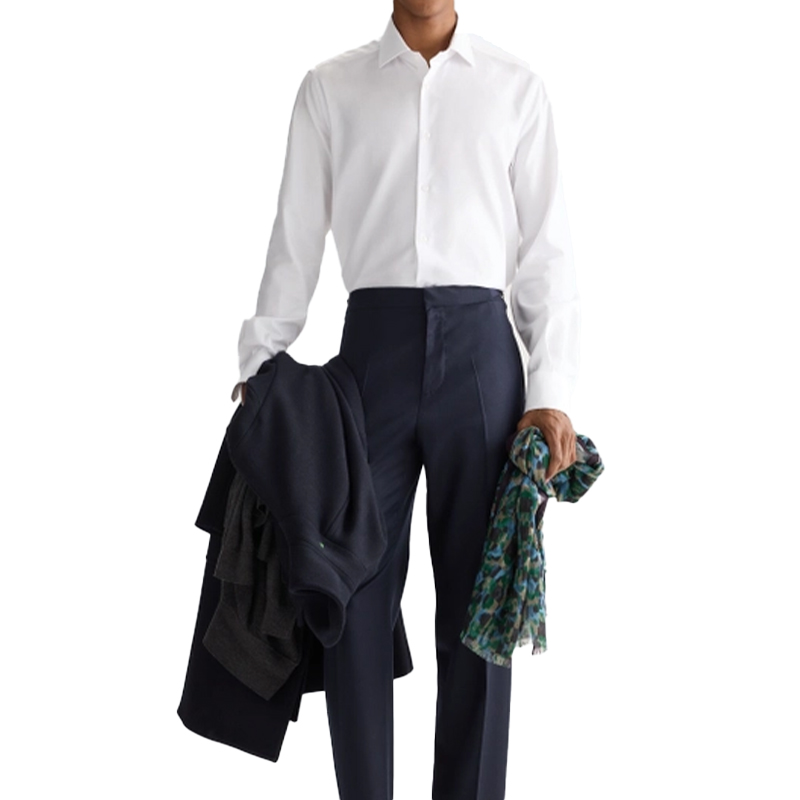 PG Men's Formal Dress Shirt So - Men Formal Office Wear Shirts 评论和价格