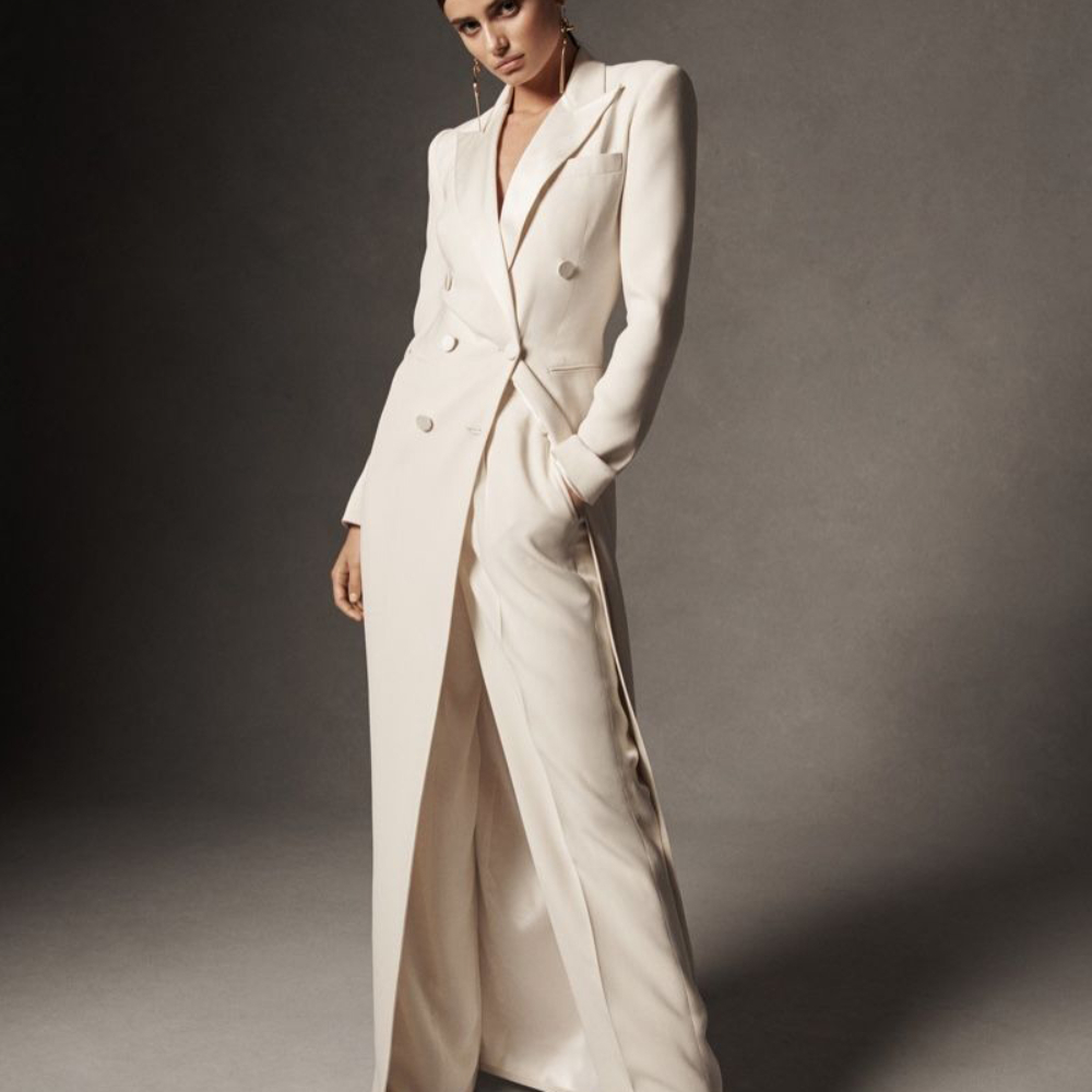 Formal Dress White Women Elega - Men Formal Wear Wedding Guest 评论和价格