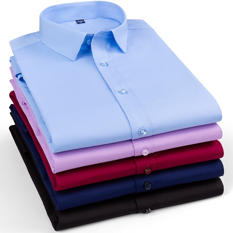 Ultra Fine Denier Bamboo Fiber - Men Formal Office Wear Shirts 评论和价格