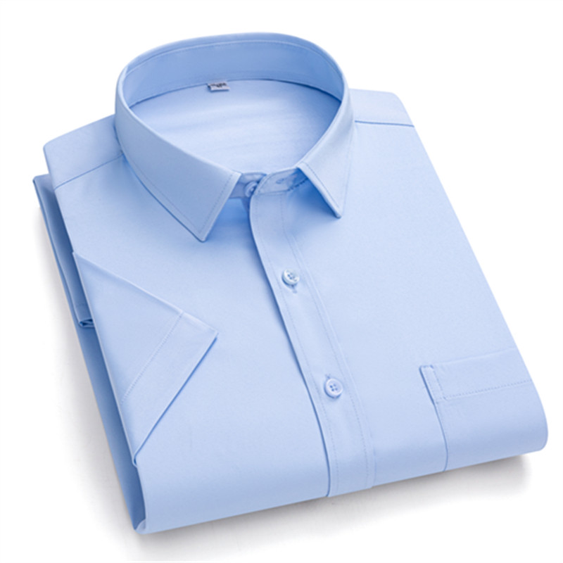 Plus Large 7XL Summer Men's Dr - Men Formal Office Wear Shirts 评论和价格
