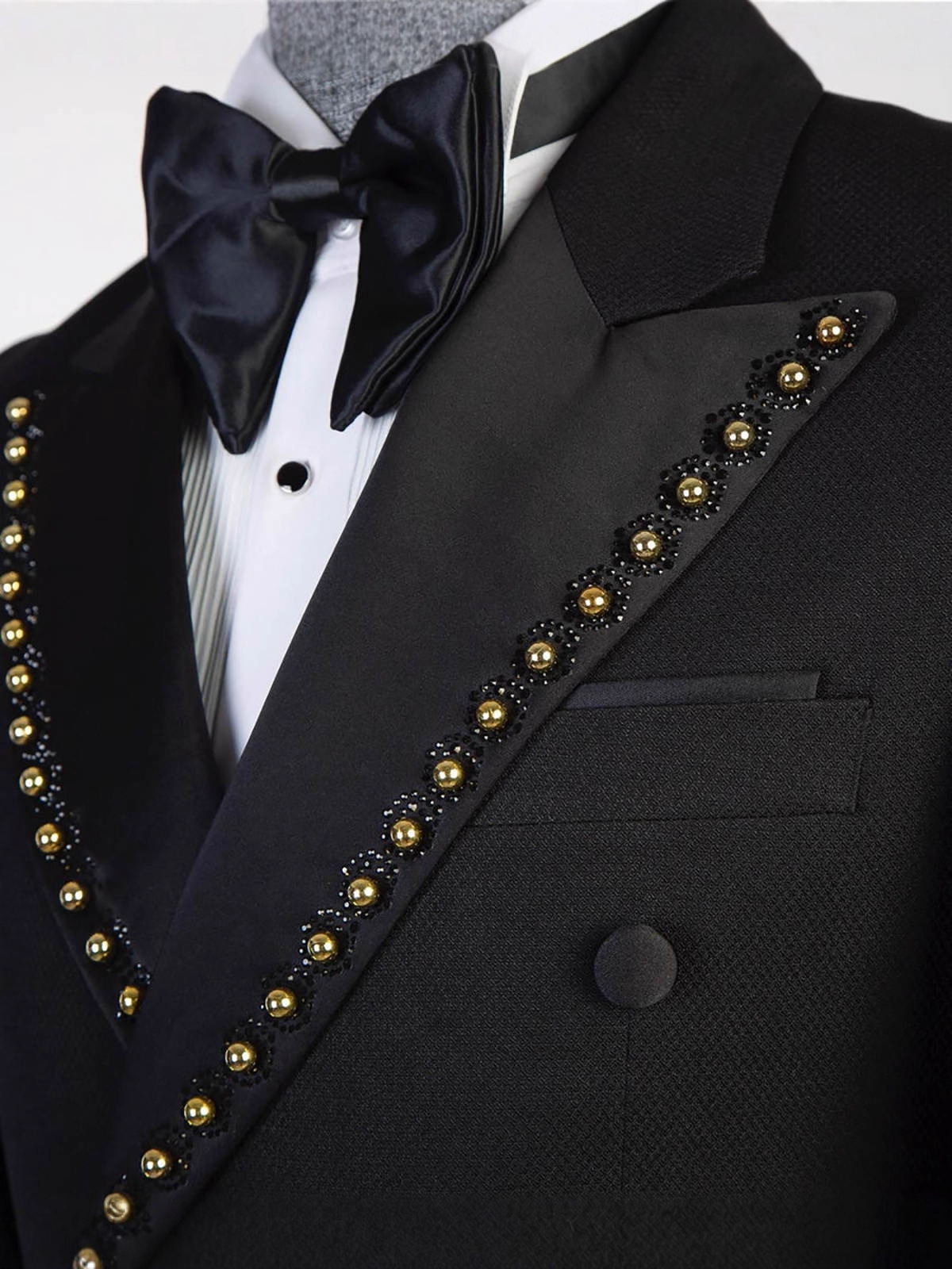 Double Breasted Beaded Formal  - Men Formal Wear Wedding 评论和价格