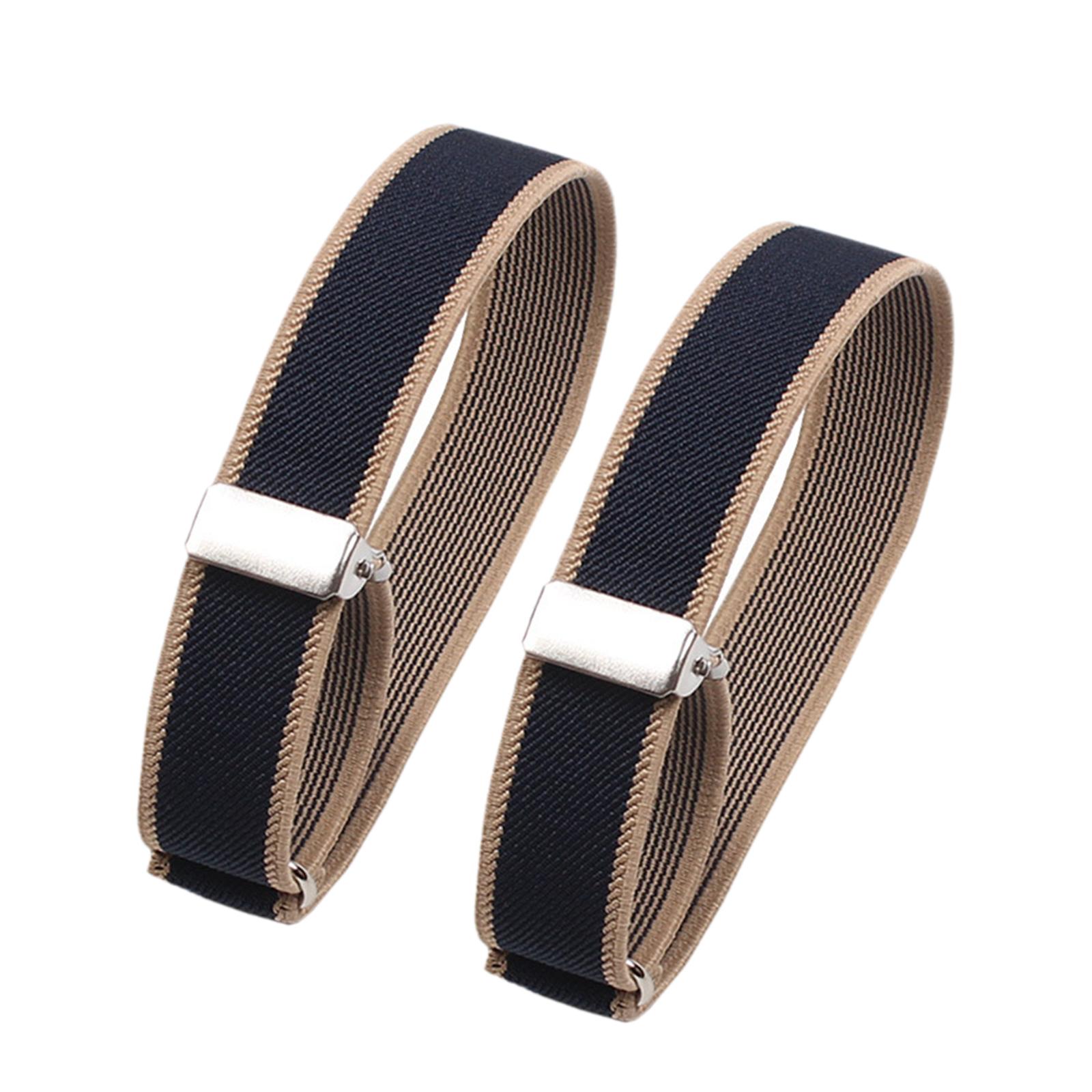 Elastic Armbands Stretch Sleev - Men Formal Office Wear Shirts 评论和价格