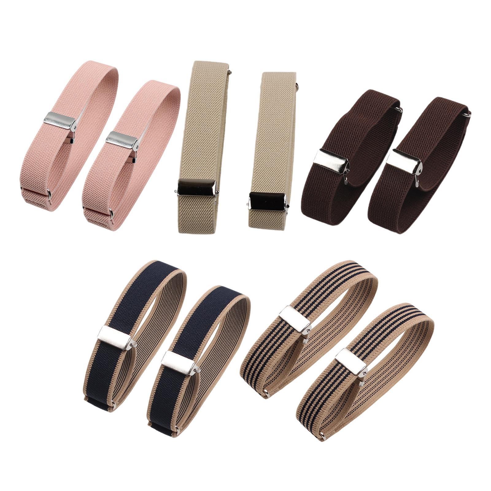 Elastic Armbands Stretch Sleev - Men Formal Office Wear Shirts 评论和价格