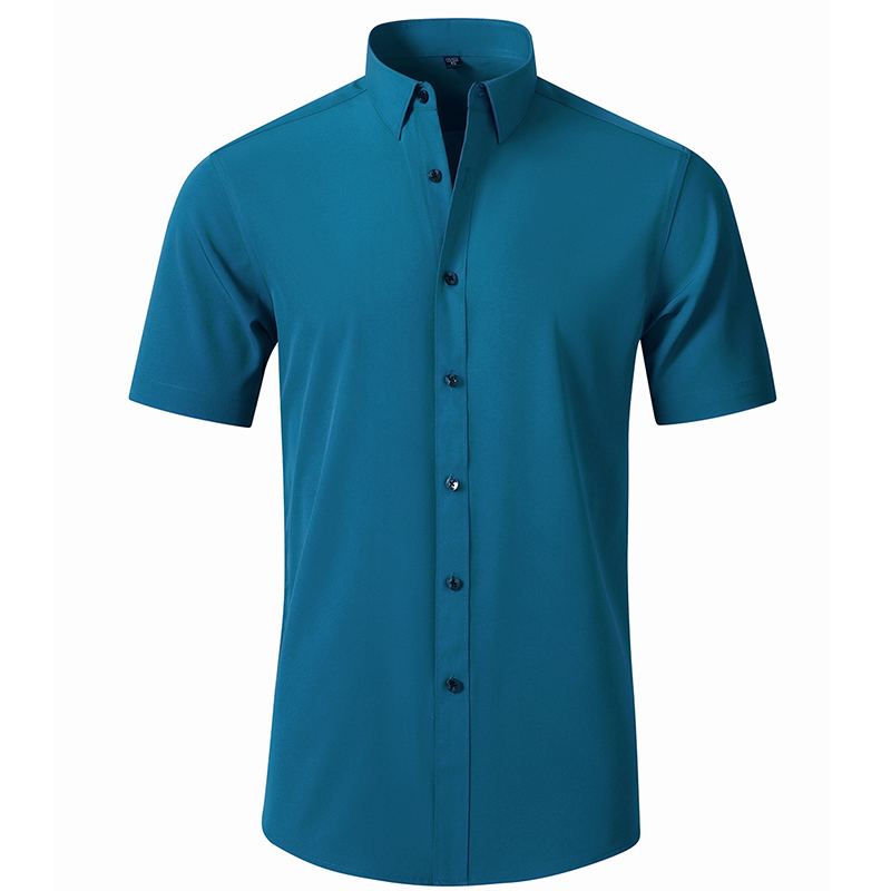 Men's Non-Iron Wrinkle-Resista - Men Formal Office Wear Shirts 评论和价格