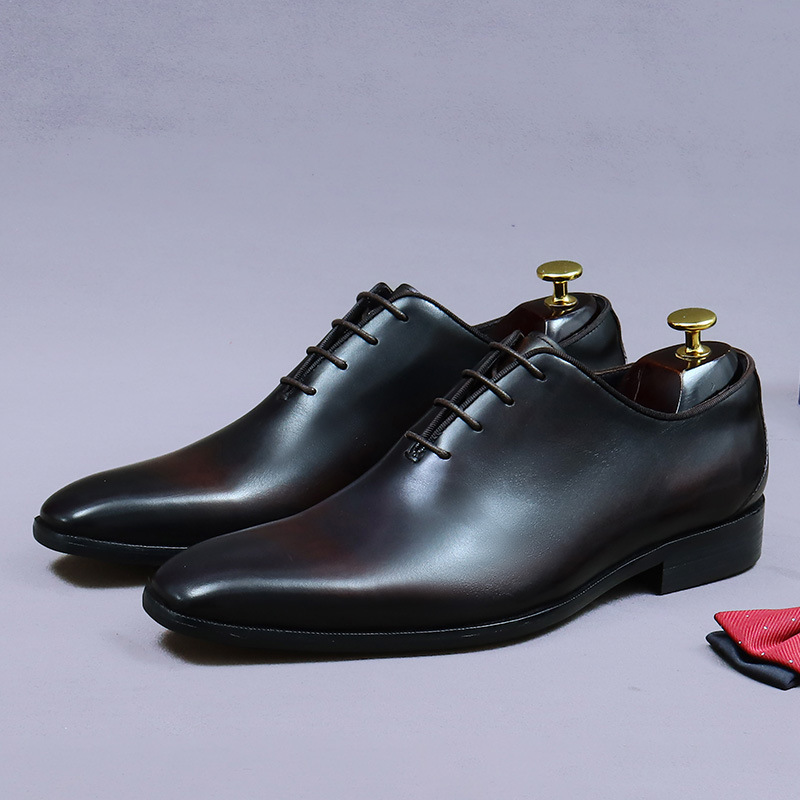 Designer Genuine Leather Mens  - Men Formal Wear Brown 评论和价格